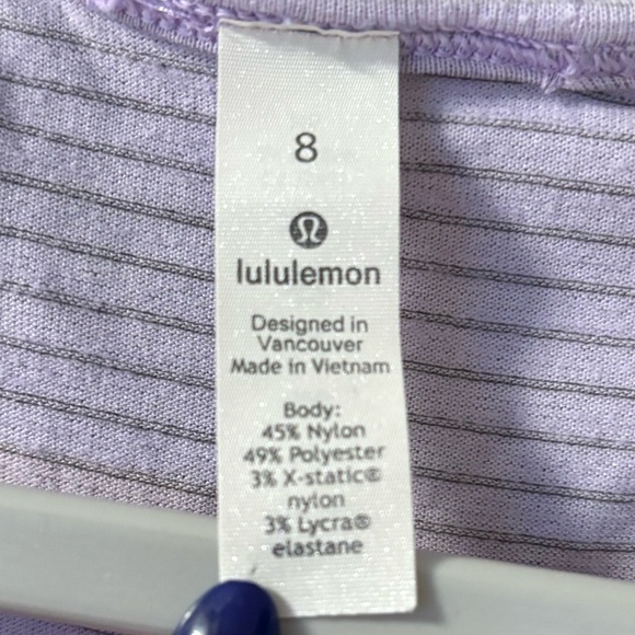 Lululemon Essential Tank Heathered Serene Blue - Picture 3 of 4